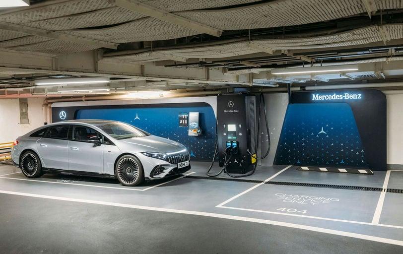 太古廣場 Mercedes-EQ 快速充電站