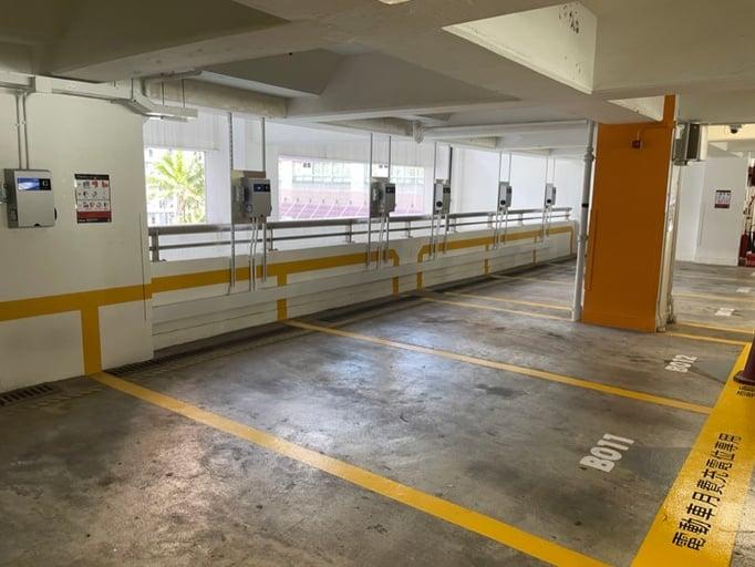 雍盛商場 中速充電站