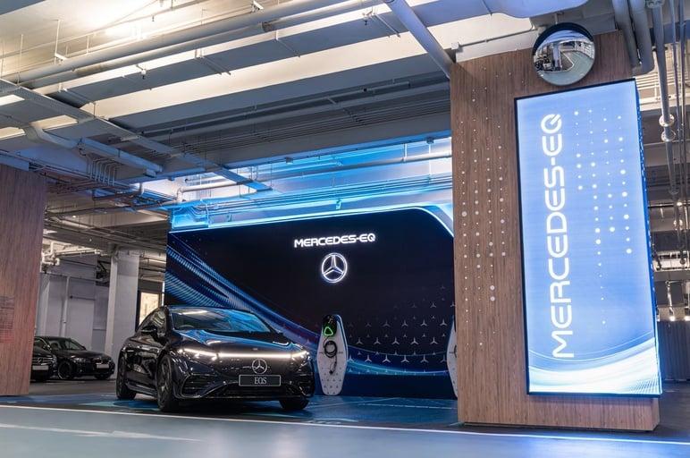 友邦廣場 Mercedes-EQ Priority Station 充電站