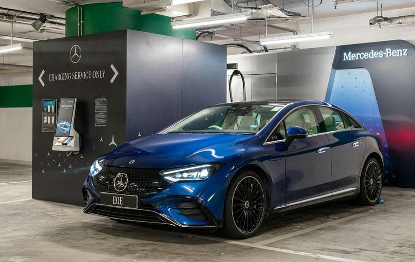 東薈城北面 P3 停車場 Mercedes-EQ 快速充電站