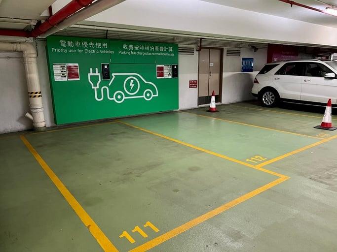 永安中心 充電站