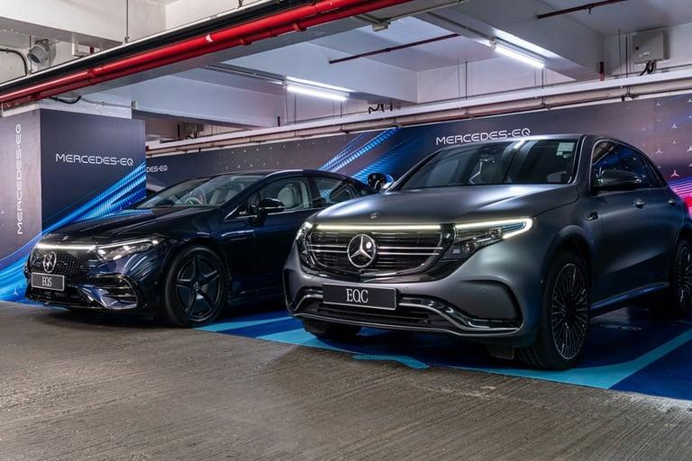 家樂坊 Mercedes-EQ 充電站