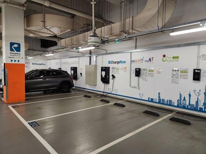 香港科學園第二期  P2 E-Charge 易充站