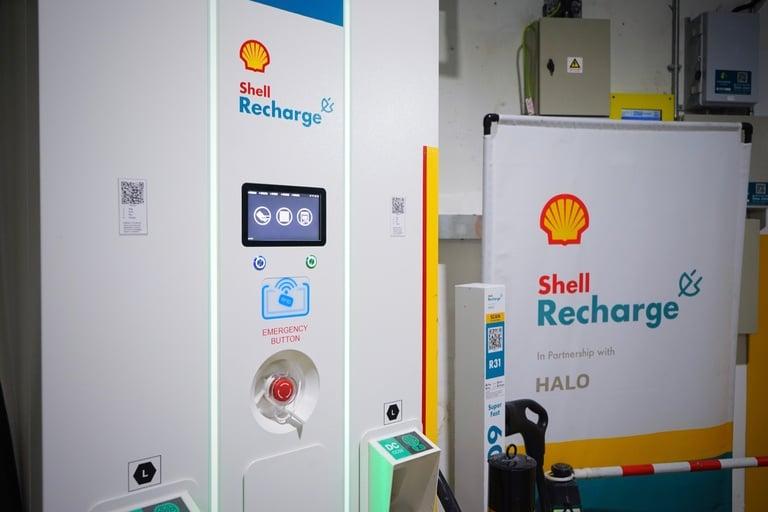 現崇山 Shell Recharge 充電站